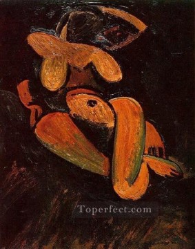 Desnudo capa 3 1908 cubismo Pablo Picasso Pinturas al óleo